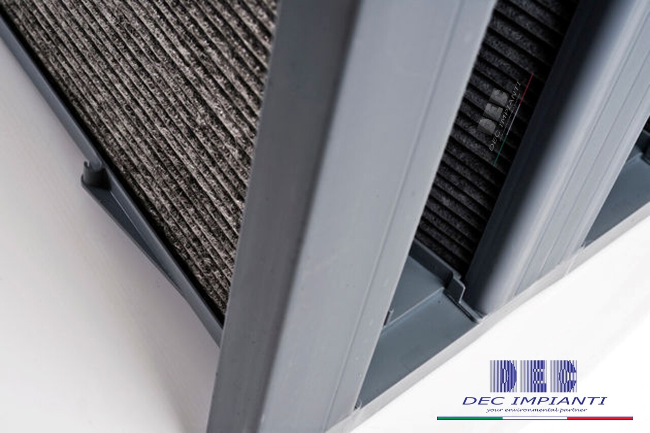 DEC.ACF™ • activated carbon filters • DEC IMPIANTI S.p.A. DEC IMPIANTI, DEC, ACF, activated carbon filters, disposable activated carbon filters, VOC removal, Air purification, Air quality, industrial air purifiers, VOC emissions, Volatile organic compounds, activated carbon replacement