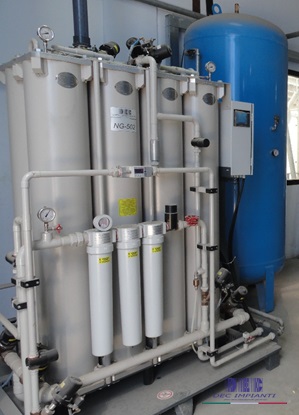 DEC.N2G™ | nitrogen gas PSA generator feeding a DEC.RSG™ activated carbon solvent recovery unit (SRU) • DEC IMPIANTI DEC IMPIANTI, DEC, N2G, DEC.N2G, nitrogen generator, nitrogen gas generator, industrial nitrogen generator, PSA nitrogen generator, Nitrogen generation system, Nitrogen production plant, Carbon molecular sieves, CMS nitrogen separation, Adsorbent material, Nitrogen purification, PSA process, Pressure Swing Adsorption, Gas separation technology, Oxygen removal, Nitrogen purity, Nitrogen gas production, Nitrogen enrichment, Nitrogen membrane technology, Nitrogen generation efficiency, Nitrogen generator applications