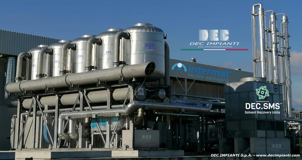 DEC IMPIANTI, DEC, VOC emission control, activated carbon solvent recovery, solvent recovery, solvent recovery unit, SRU, solvent recovery plant, SRP, solvent recovery system, SRS, activated carbon, nitrogen regeneration, nitrogen regeneration, inert gas regeneration, thermal swing adsorption, carbon bed regeneration, solvent desorption, solvent condensation, RSG, RSX, SRU, SRS, SRP, in situ, industrial sustainable VOC control systems, volatile organic compounds, air pollution, emission reduction, environmental sustainability, industrial emissions, air quality, VOC abatement, pollution control, sustainable manufacturing, emission control technologies, VOC treatment, industrial hygiene, regulatory compliance, decarbonization, decarbonize, GHG, CO2, green technology, clean air solutions, pollution prevention, sustainable practices, energy efficiency, low emission systems, process optimization, environmental impact, industrial ventilation, VOC management, sustainable engineering, eco-friendly solutions, adsorbent, nitrogen, N2, inert gas, steam, vacuum, VOC recovery, air purification, air filtration, industrial air pollution control, environmental sustainability, economic responsibility, environmental responsibility, social responsibility, green technology, circular economy, thermal oxidation, distillation, LEL monitoring, Flexible packaging, Engineering, Supply, Turnkey, Sustainable, Innovation